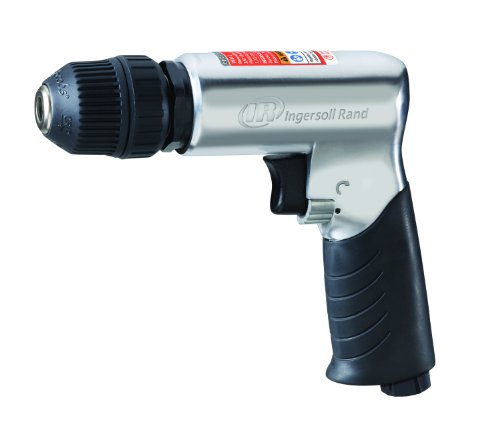 Ingersoll Rand 7811G 3/8" Keyless Chuck Air Drill, 1700 RPM, 0.5 HP, Pistol