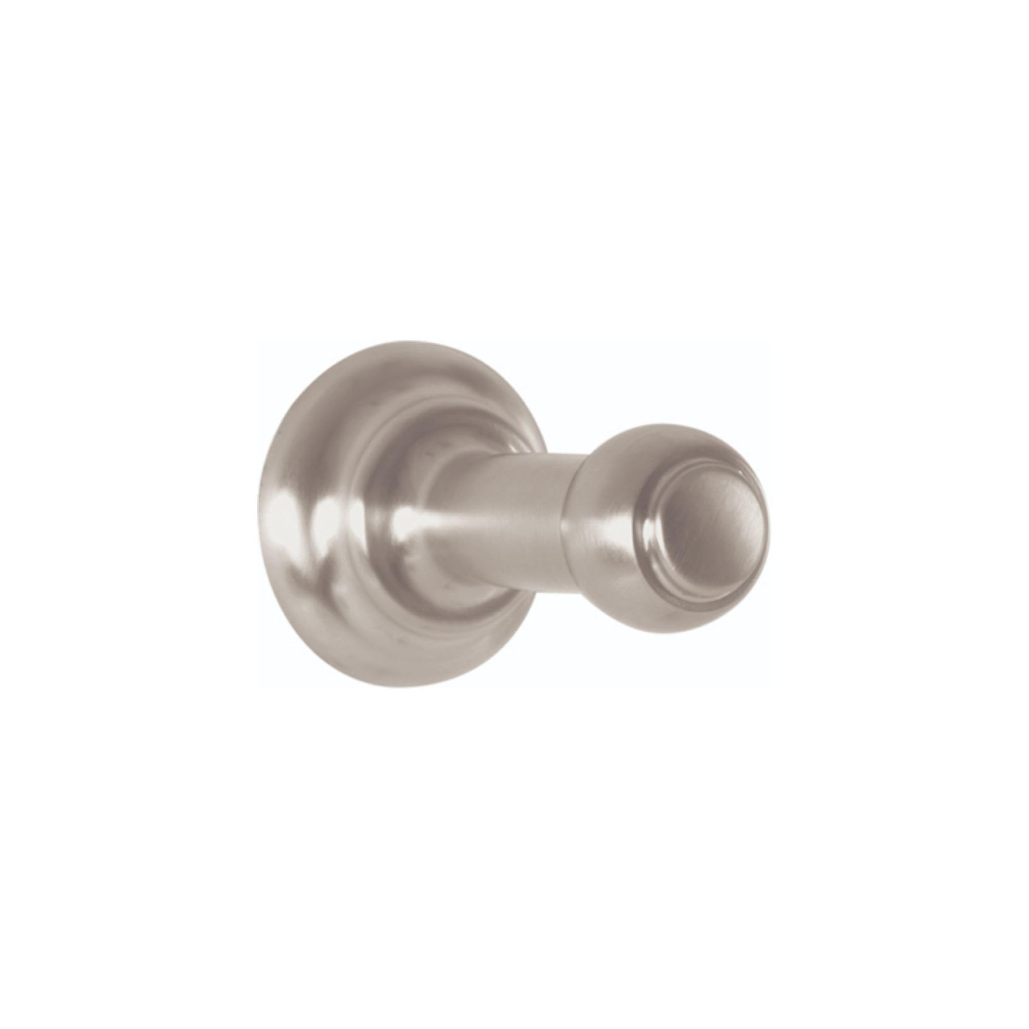 hansgrohe Hook Timeless 1-inch Classic Towel Holder in Brushed Nickel, 06096820