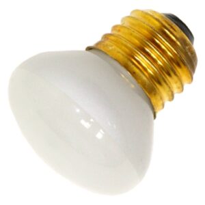 westinghouse 0362200, 25 watt, 120 volt frosted incand r14 light bulb, 1500 hour 175 lumen