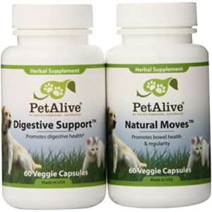 PetAlive Natural Moves for Pets and Digestive Support ComboPack