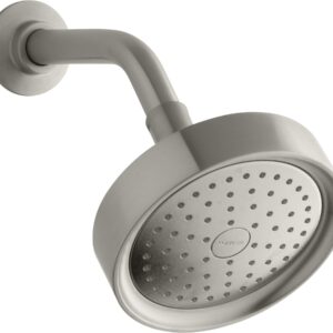 KOHLER K-7397-BN Showerarm and Flange, 7-1/2-Inch Long, Vibrant Brushed Nickel