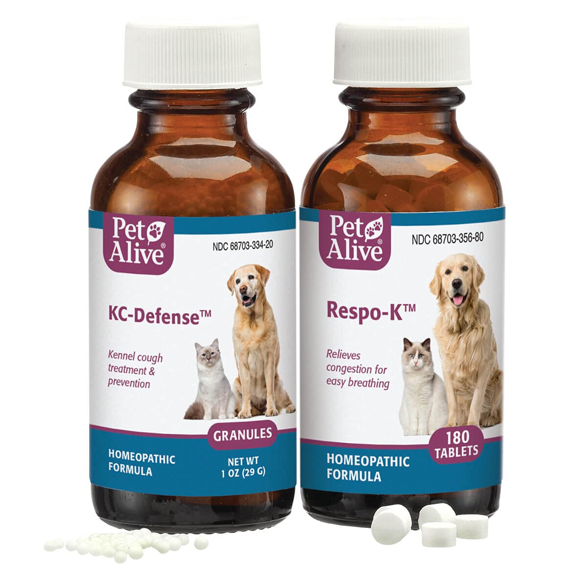 Native Remedies 352411 PetAlive® RespoCough Protect ComboPack for Pets