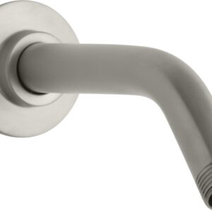 KOHLER K-7397-BN Showerarm and Flange, 7-1/2-Inch Long, Vibrant Brushed Nickel