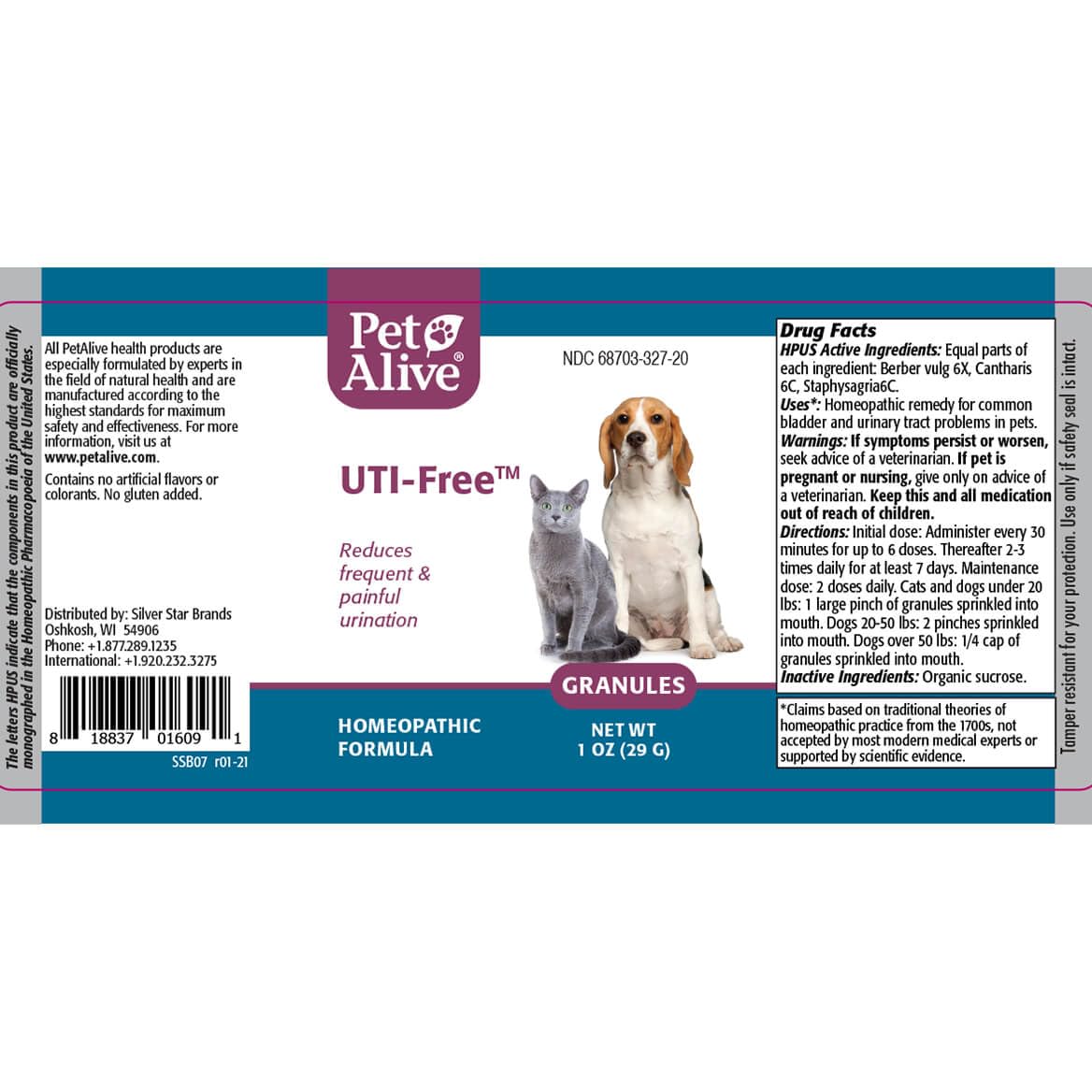 PetAlive UTI-Free Granules