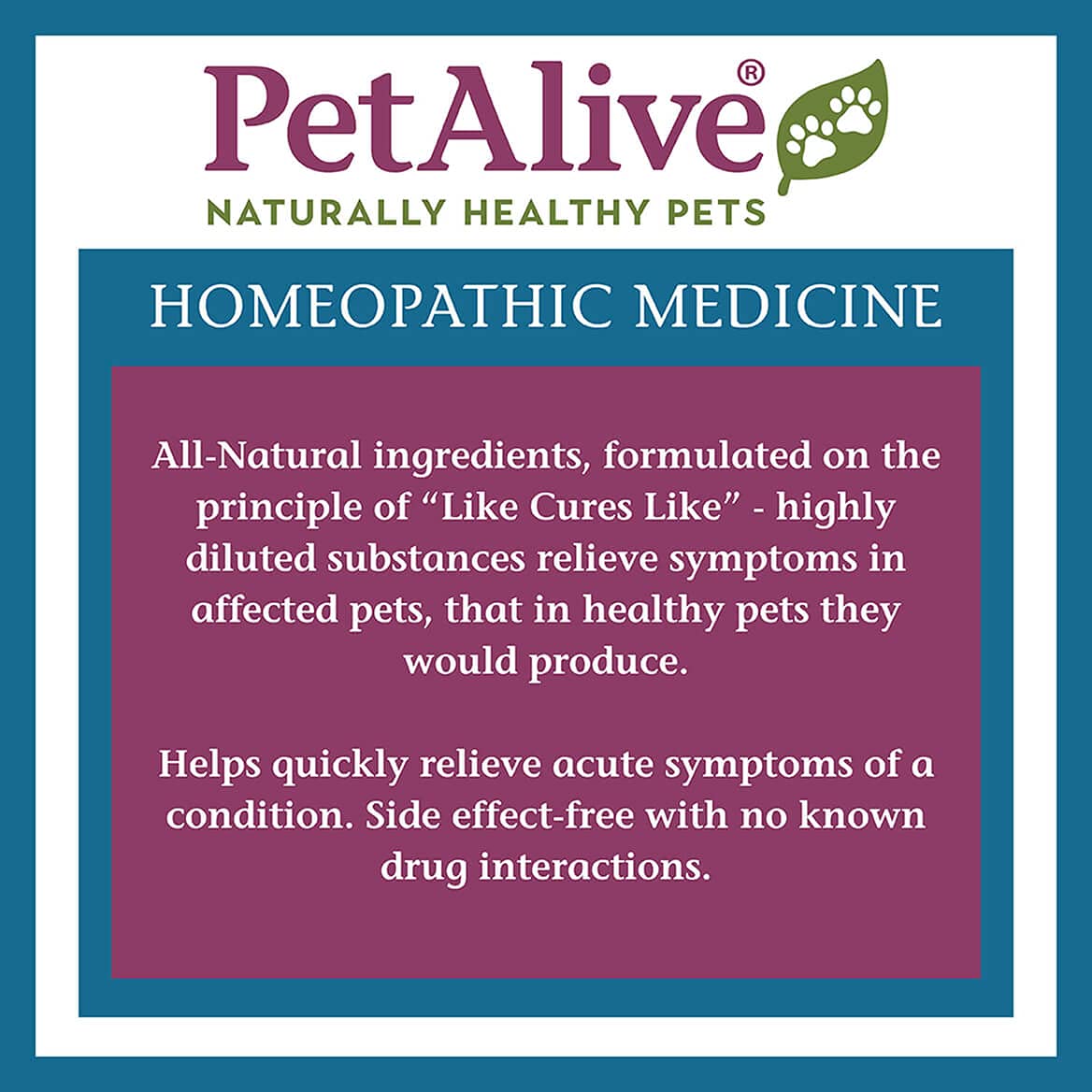 PetAlive Sinu-Rite - Natural Homeopathic Formula for Allergy-Related Congestion and Acute Sinusitis in Dogs and Cats - 180 Tablets