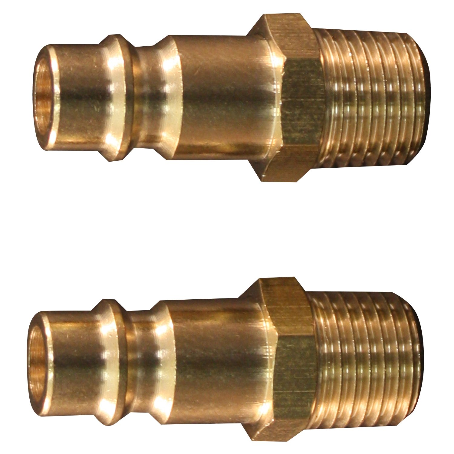 Milton S-760 1/4" MNPT V Style High Flow Plug - 2 Count (Pack of 1)