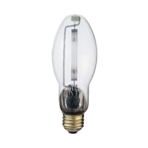 satco s3127 2100k 70-watt clear medium base ed17 high pressure sodium lamp