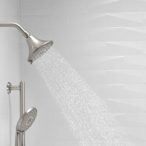 KOHLER K-7397-BN Showerarm and Flange, 7-1/2-Inch Long, Vibrant Brushed Nickel