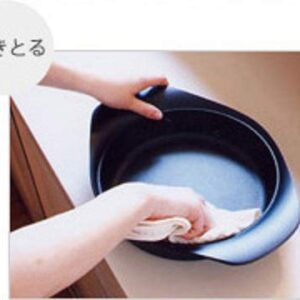 Sori Yanagi Nambu Ironware Iron Pot, Deep Type, 8.7 inches (22 cm), Induction Compatible, No Lid