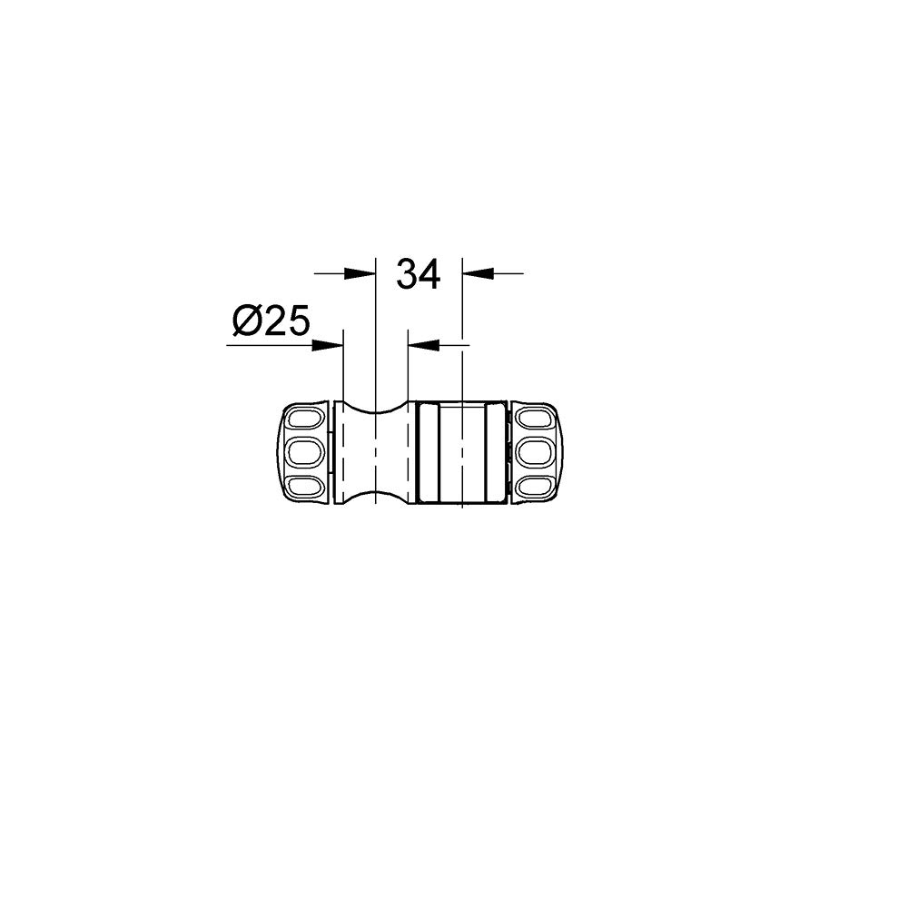 Grohe 7659000 Tub and Shower Accessories Bathtub-Faucet-Replacement-Parts, Starlight Chrome