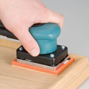 Dynabrade 58500: 3" (76 Mm) W X 4-1/4" (108 Mm) L Dynabug Ii Orbital Sander, Non-Vacuum