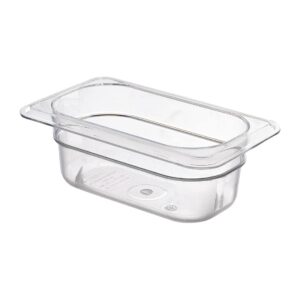 cambro camwear food pan, 1/9 by 2-inch, clear