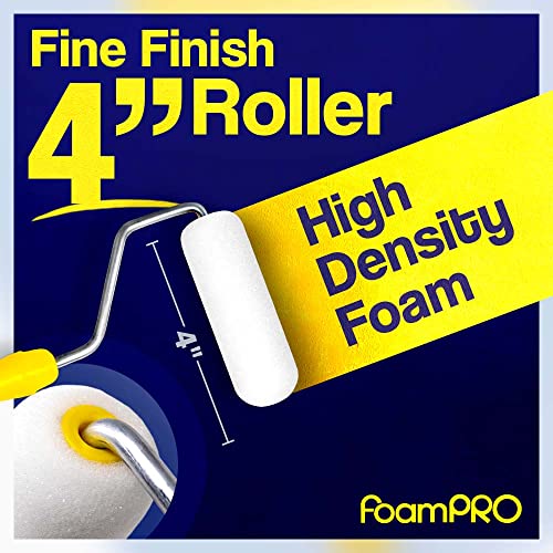 Foampro 165-10 "Fine Finisher" 4" Foam roller Refills Pk/10