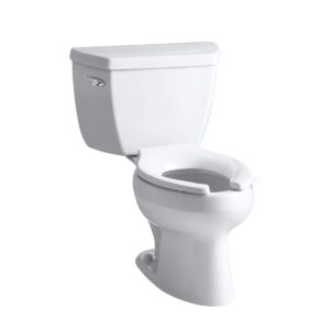 Kohler 3505-0 Wellworth Classic Two-piece elongated 1.6 gpf toilet, White