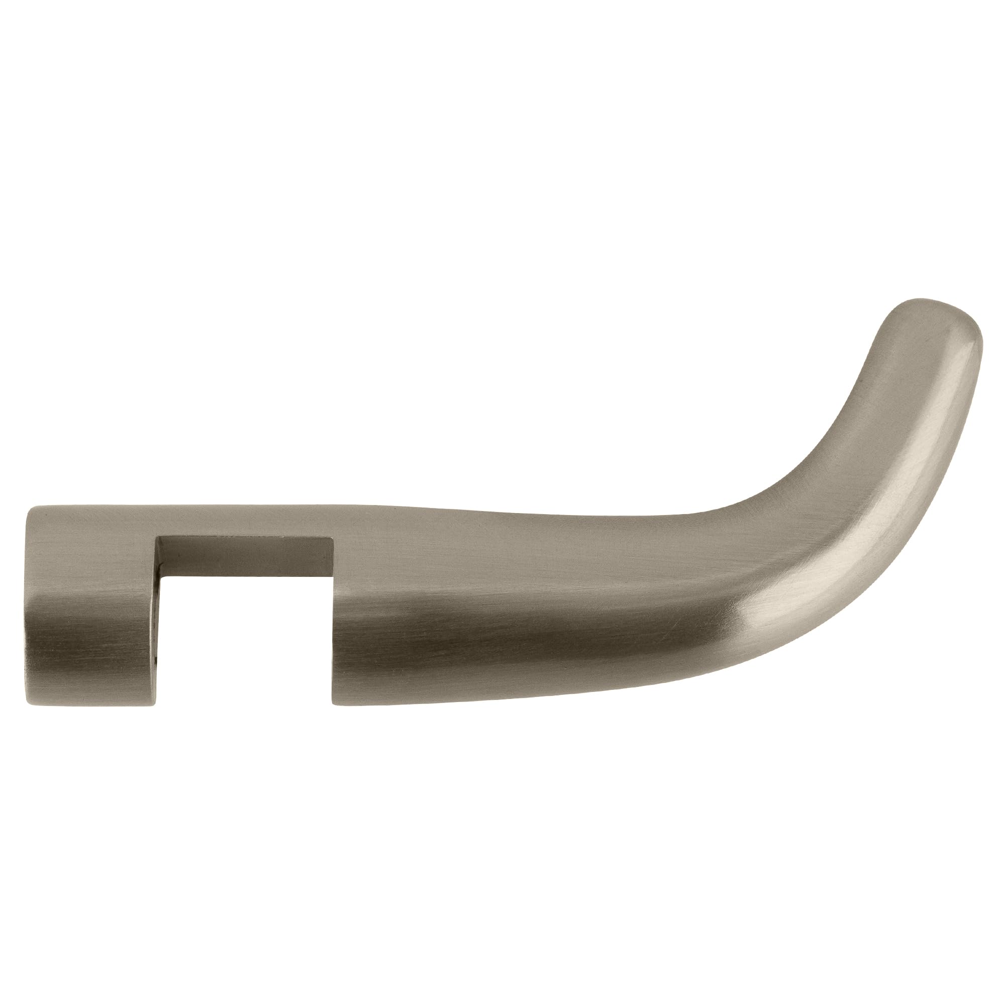 C.R. Laurence S0RH1BN CRL Brushed Nickel Designer Series Sleeve-Over Robe Hook