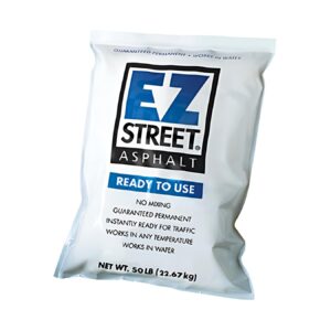 ez street ez50 asphalt cold patch pothole repair, 50-lbs. - quantity 1