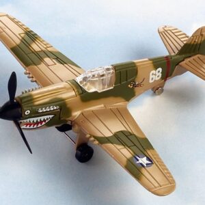 Hot Wings Planes P-40 War Hawk with Connectible Runway Die Cast Plane in Aviation Museums Nationwide