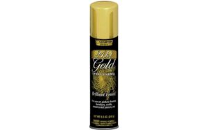 chase 8-1/2-ounce brilliant finish metallic spray enamel, 24-karat gold