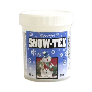 decoart snow-tex, 4oz