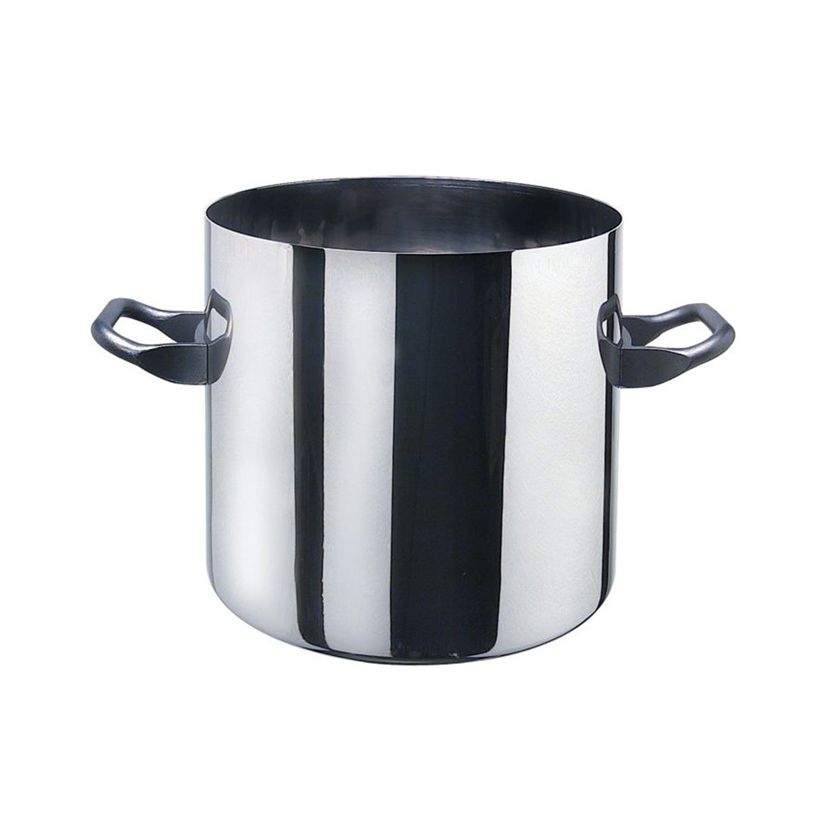 Alessi La Cintura di Orione Cooking Pot Made of Multiply 20.0 cm Diameter, 7 x 26.5 x 20.2 cm, Silver