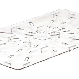 Food Pan Drain Shelf 1/1 Camwear Clear