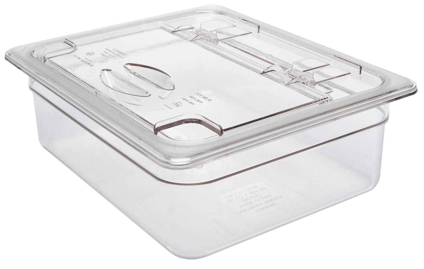 Food Pan Fliplid 1/2 Camwear Clear