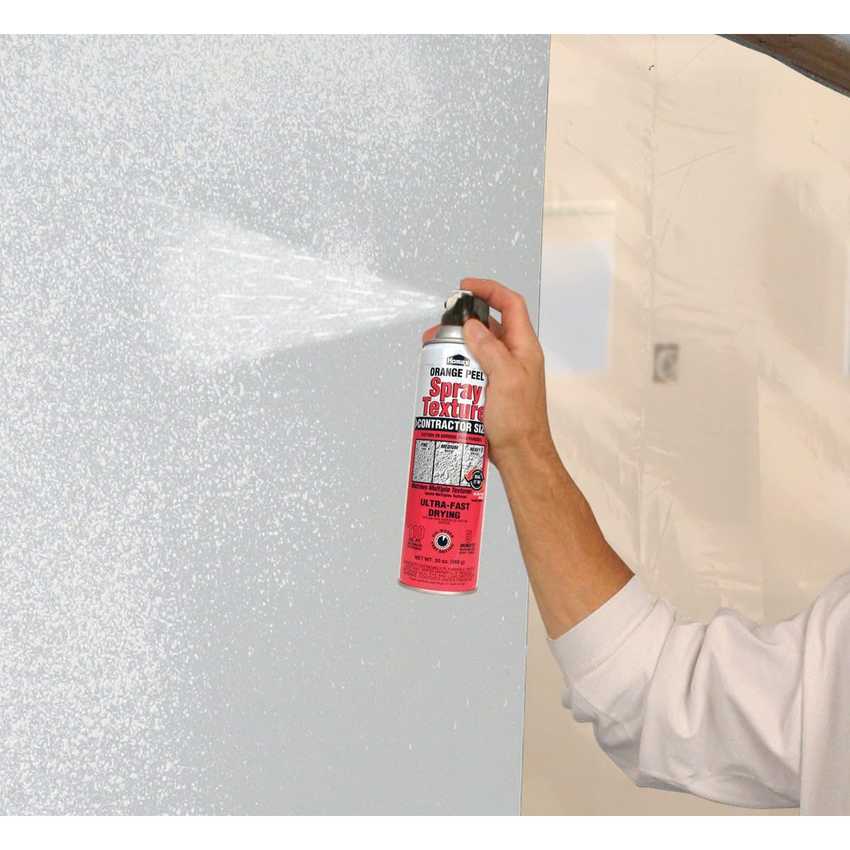 10 oz Homax 4050 Aerosol Texture Oil-Based Orange Peel Wall Texture