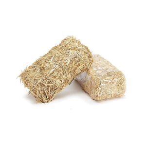 FloraCraft Decorative Straw Bale 5 Inch x 6 Inch x 13 Inch Natural