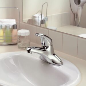 Moen M-Dura Commercial Chrome Centerset Lavatory Faucet, 8413