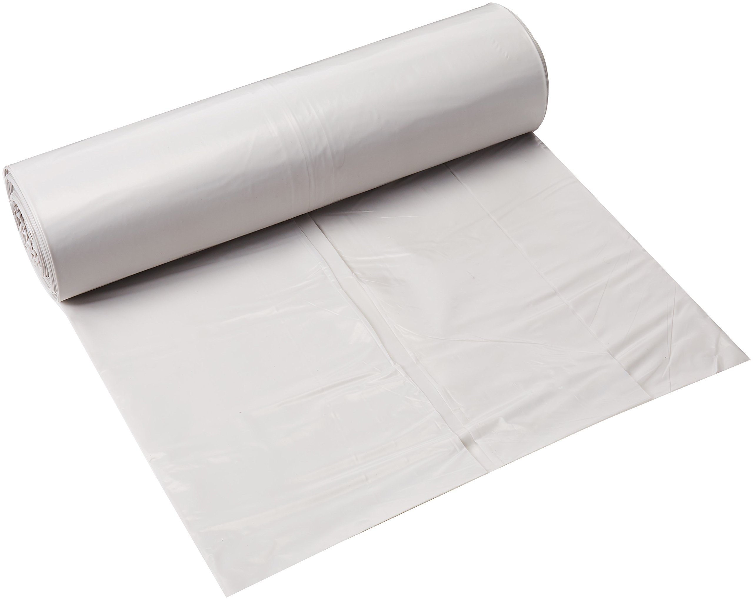 1-Roll of 20’ x 100’ Poly - America CF0420C Husky Clear 4-Mil Low Density Plastic Sheeting