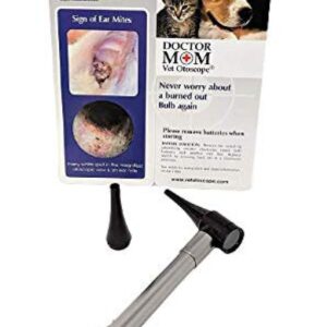 Dr Mom Pocket Veterinary LED Otoscope Otoscopes - Pocket Vet Otoscope