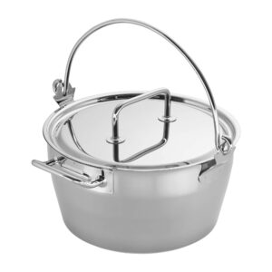 demeyere resto maslin pan w/ lid, 10.6 qt.