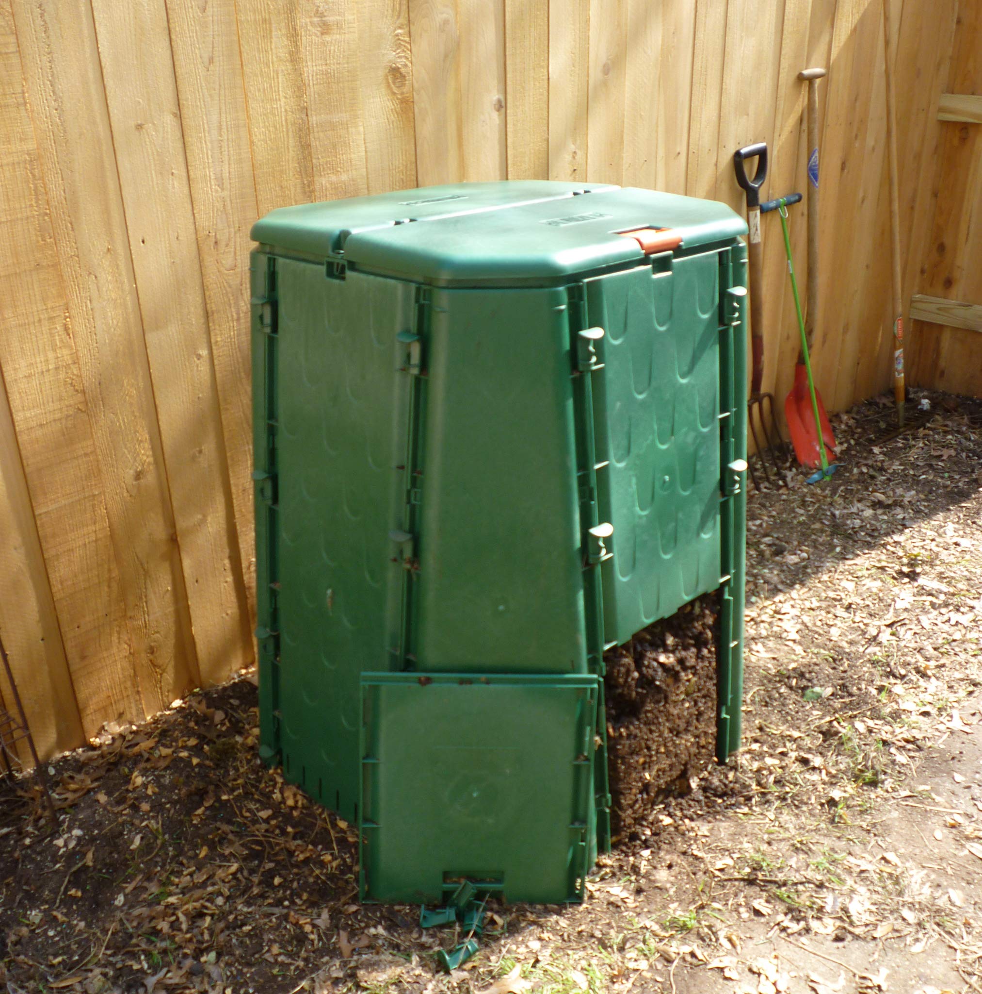 Exaco AQ AeroQuick Large Compost bin, 187 Gallons, Green