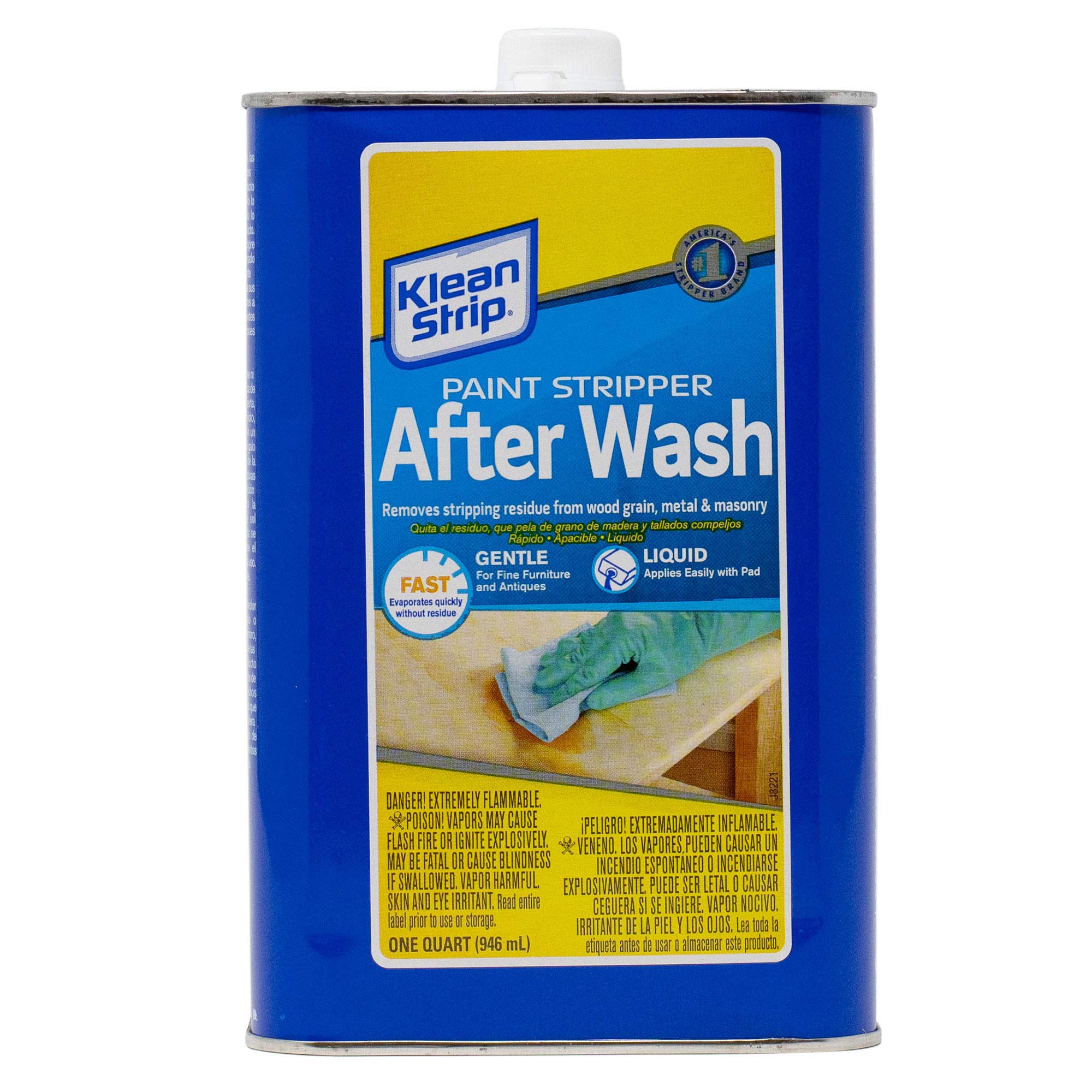 KLEAN-STRIP Premium Stripper After Wash, 1 Quart (QKSW94341)