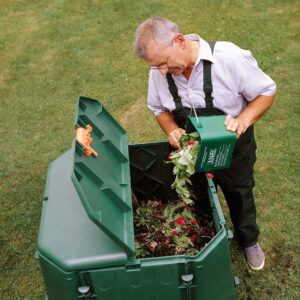 Exaco AQ AeroQuick Large Compost bin, 187 Gallons, Green