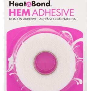 HeatnBond Hem Iron-On Adhesive, Regular Weight, White