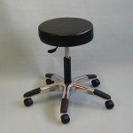 Brandt Industries Doctor's Stool No Back Black - Model 17421-BLK - Each