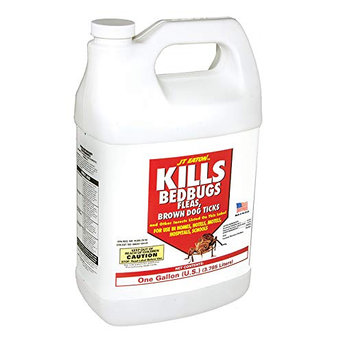 JT Eaton Kills Bedbugs 204-O1G Bed Bug Killer Ultra, Non-Staining Oil Based Insect Spray for Indoors (1 gal)