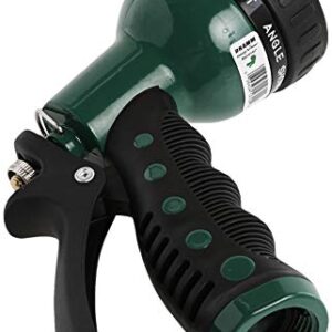 Dramm 12704 9-Pattern Revolver Spray Nozzle, Green