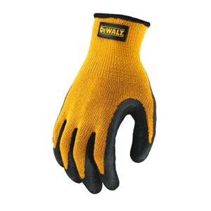 DeWalt DPG70L-3PK Coated Gripper Gloves, Large, 3-Pack