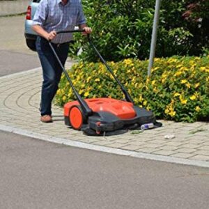 Haaga 697 Profi-line Battery Powered Triple Brush Sweeper, 38" Width