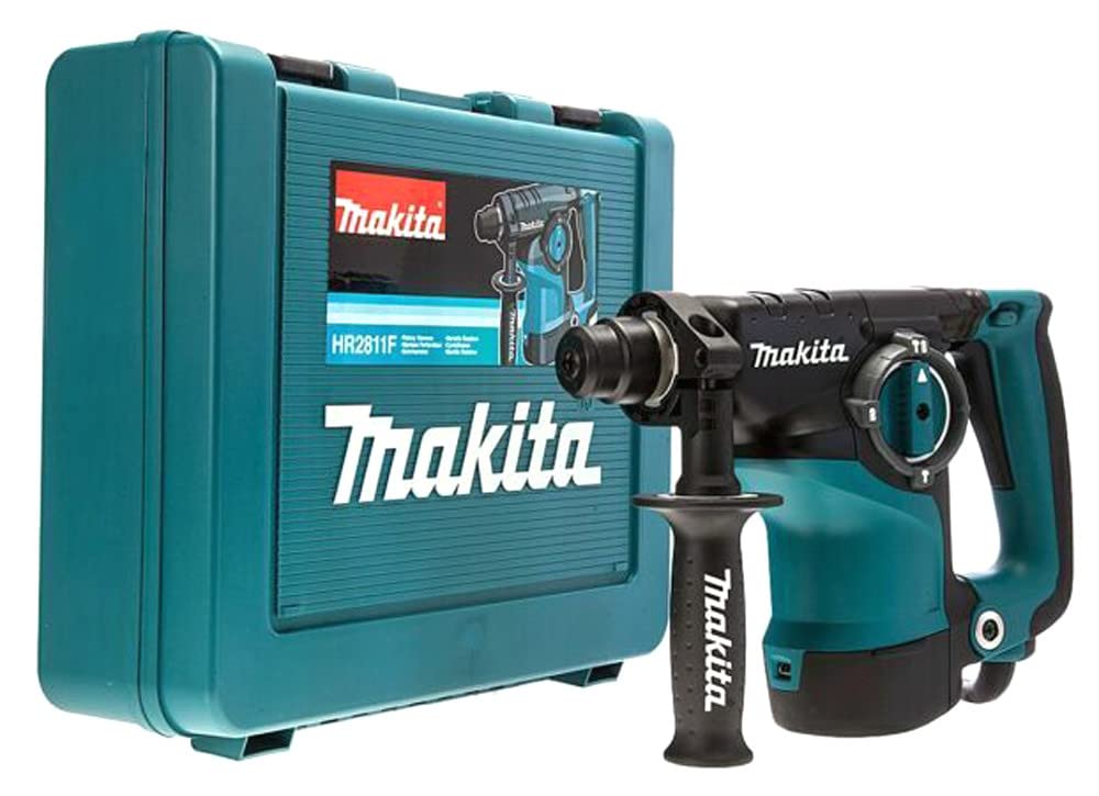 Makita HR2811F 1-1/8'' Rotary Hammer, accepts SDS-PLUS bits, Teal