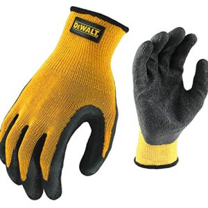 DeWalt DPG70L-3PK Coated Gripper Gloves, Large, 3-Pack