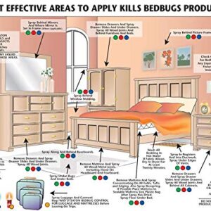 JT Eaton Kills Bedbugs 204-O1G Bed Bug Killer Ultra, Non-Staining Oil Based Insect Spray for Indoors (1 gal)