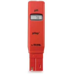 hanna instruments phep ph tester, with +/-0.1 accuracy