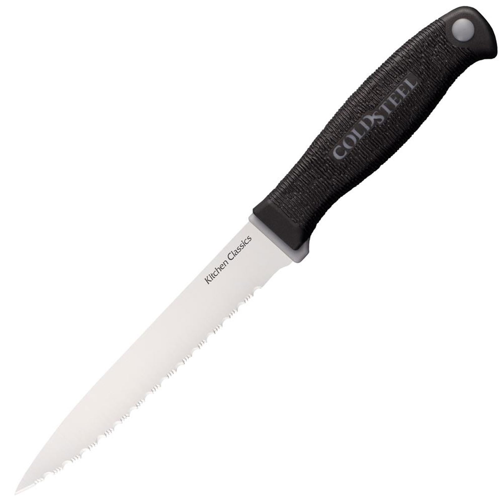 Cold Steel Steak Knife (Kitchen Classics), Black