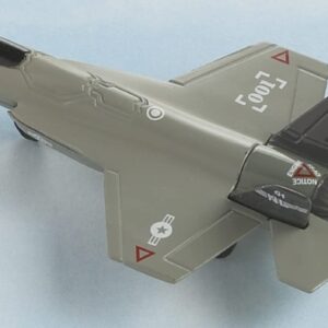 Hot Wings Planes Joint Strike Fighter with Connectible Runway, Grey