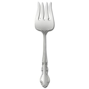 oneida flatware satin dover serving fork