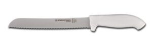 dexter russell 24223b sofgrip scalloped bread knife 8" blade, white