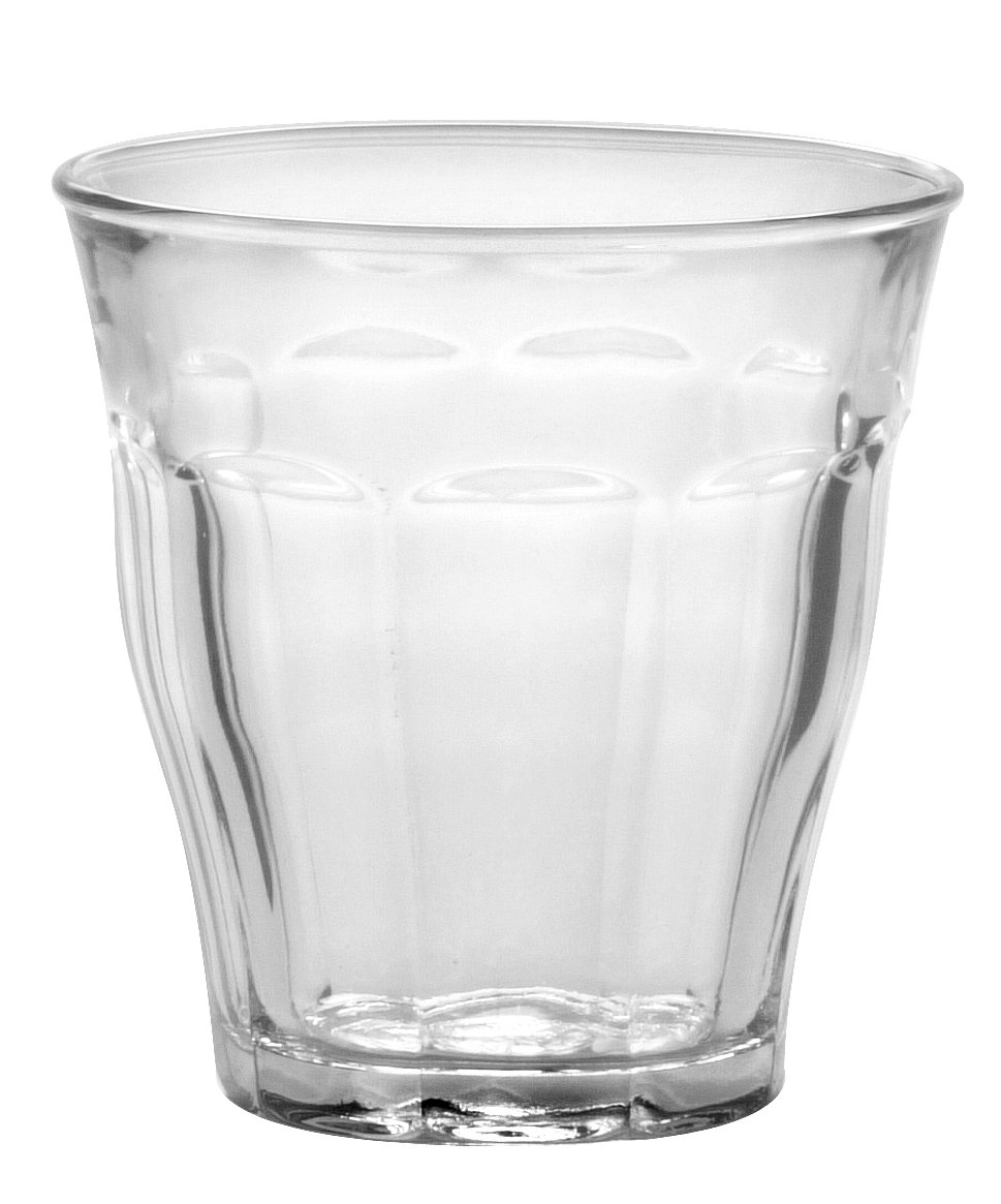 Duralex Picardie Clear Tumbler, 5 3/8 oz. / 16 cl Set of 6.